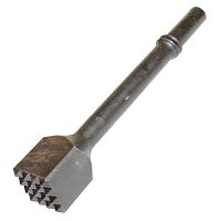 Бучарда 48х48мм, зубов 16 (L-320мм) с хвостовиком (к молоткам МО)